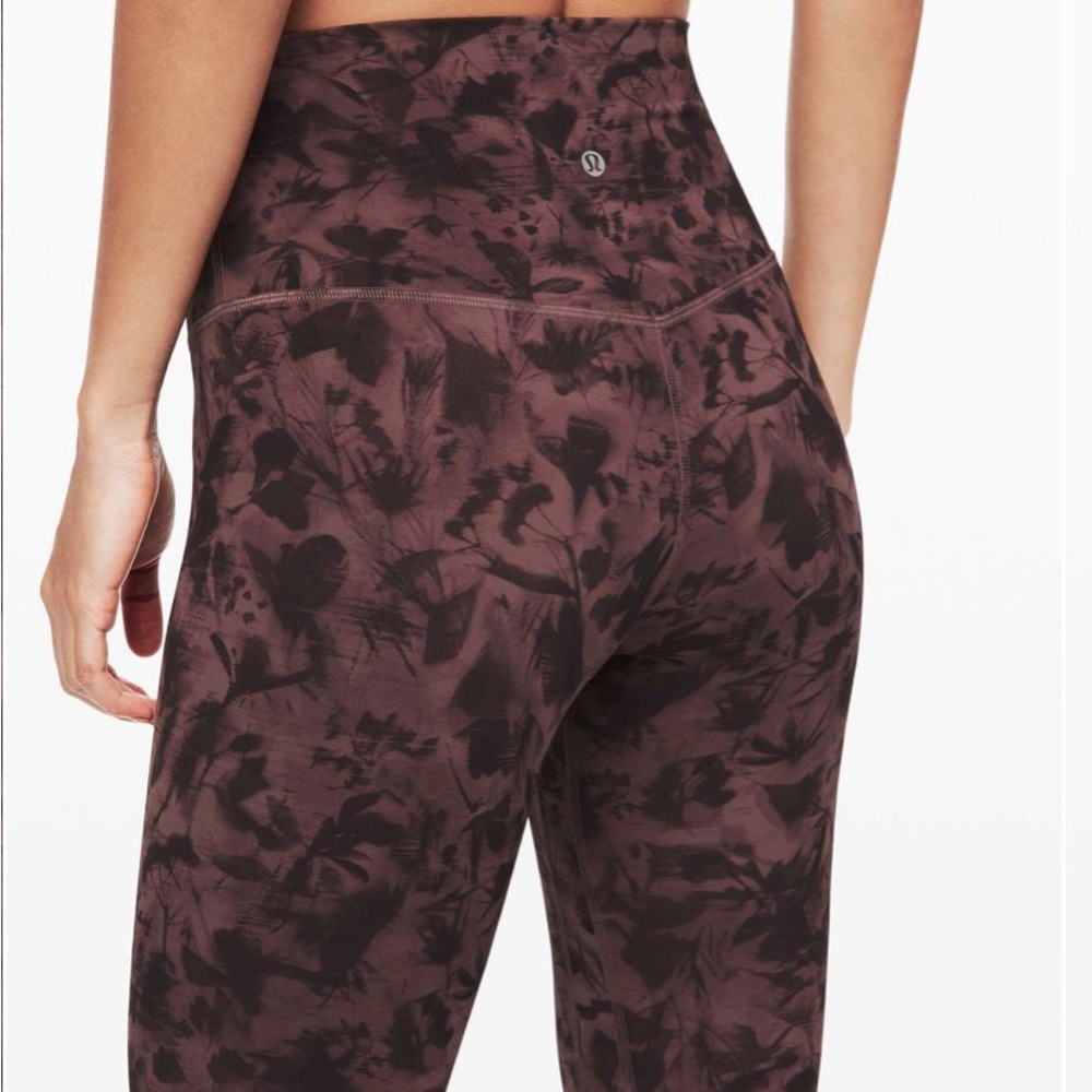 Lululemon Align High-Rise Pants Leggings Dusk Floral